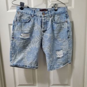 Zara man denim shorts